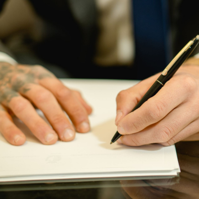 negotiate settlement agreement